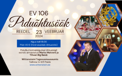 EV106 Marko Matvere and Tihvan Big Band concert and three-course dinner