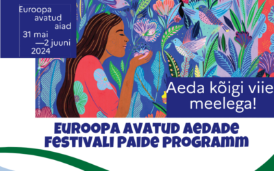 Garden festival “Open Gardens of Europe” program in Paide