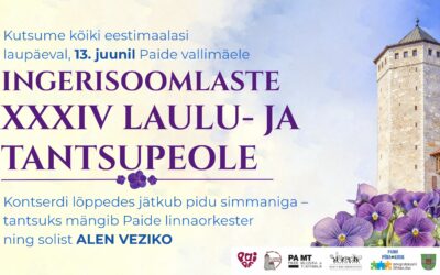 13/06 Ingerisoomlaste laulu- ja tantsupidu Paide Vallimäel